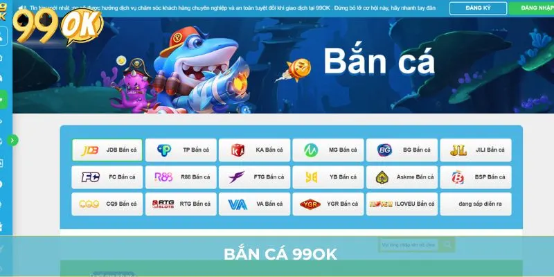 Bắn Cá 99OK - Săn Sinh Vật Đổi Thưởng Lớn Mỗi Ngày